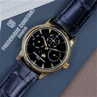 Armbanduhr Frederique Constant Herr Manufacture Classic Perpetual Calendar in Gelbgold FC-776ONB3H7 - FC-776ONB3H7